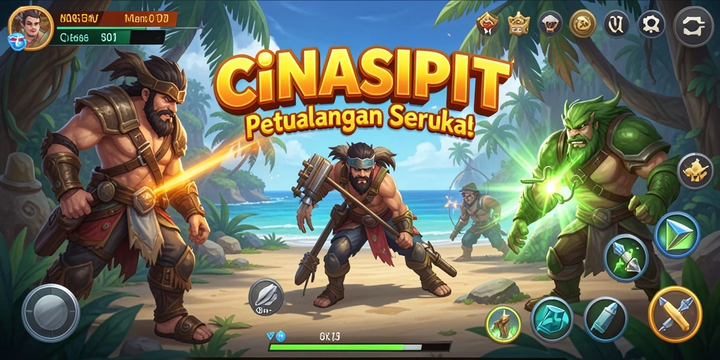 Tampilan gameplay CINASIPIT dalam petualangan yang memikat.