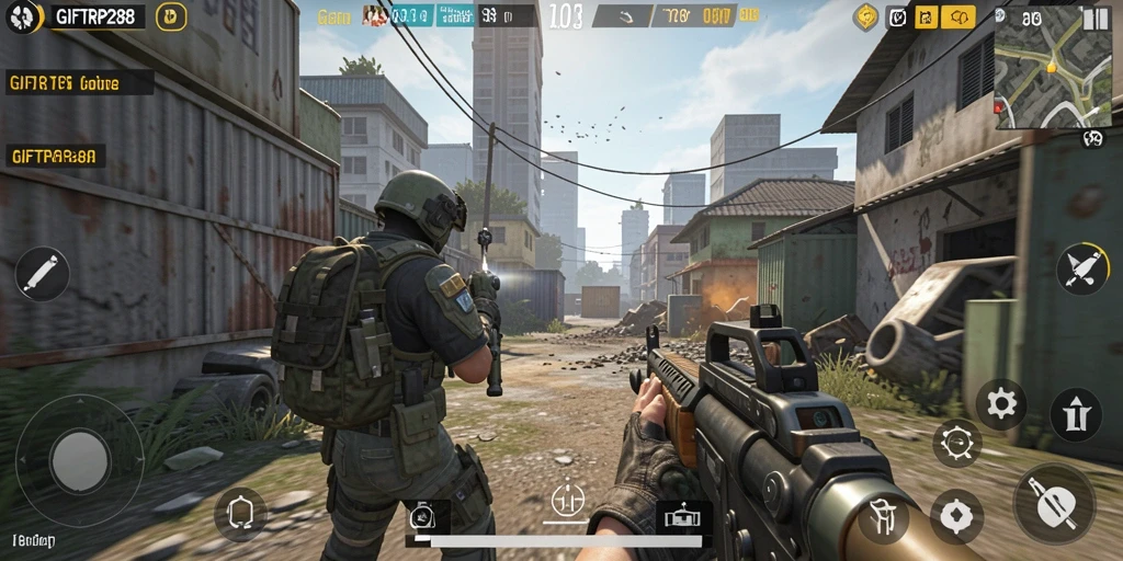 Gameplay intens GIFTRP288 dalam aksi penuh ketegangan.