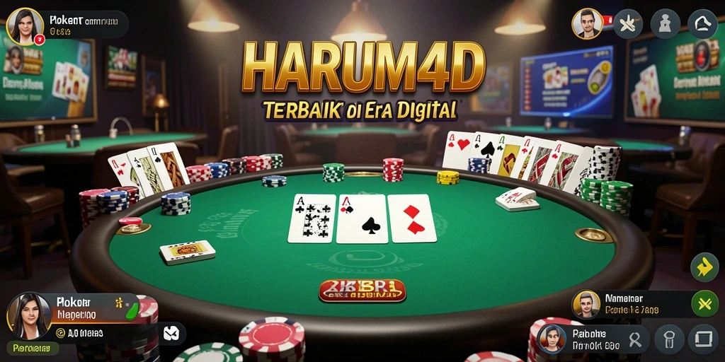 Tangkap momen seru gameplay Poker di HARUM4D.