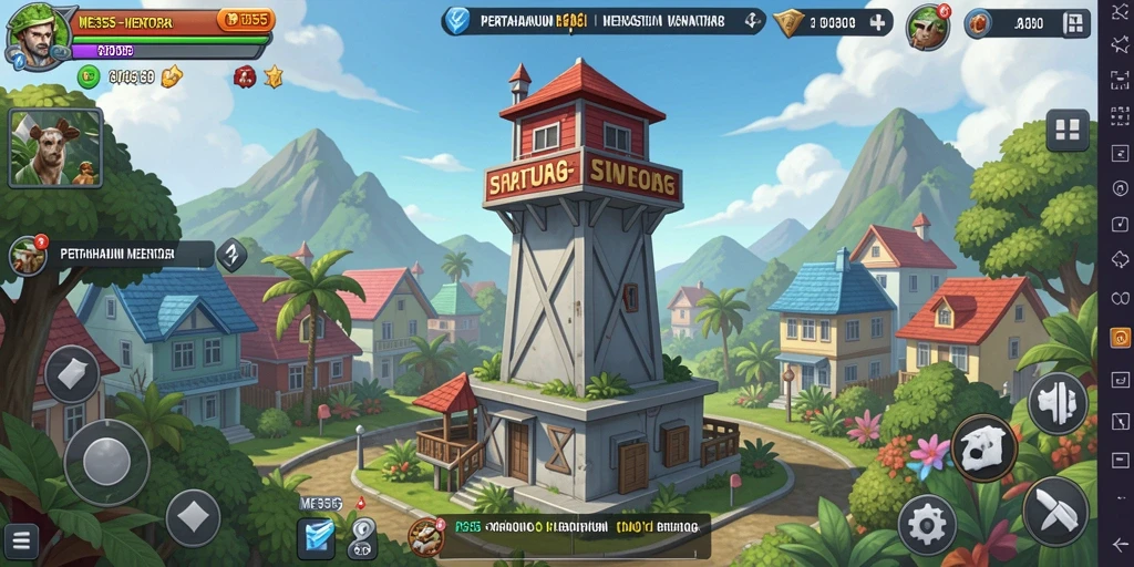 Gameplay ME355 yang menegangkan dalam Tower Defense.